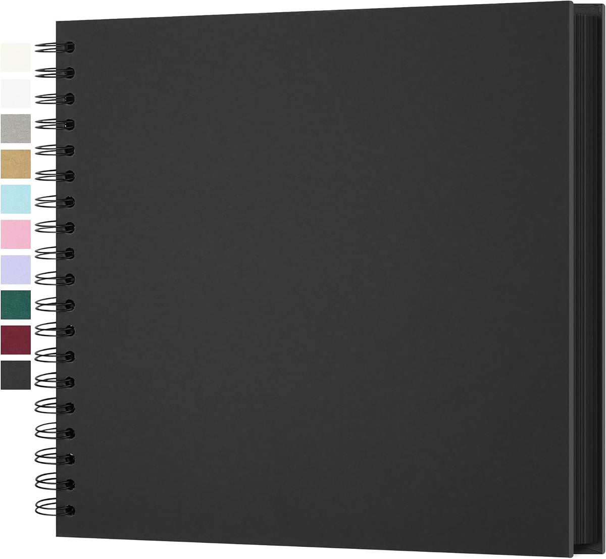 Yopih 10x10in Scrapbook Album, Acid-Free Kraft Paper 50 Sheets 100 Pages