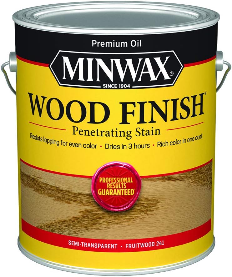 Minwax 710800000 Wood Finish 250 VOC Compliant, Fruitwood Stain, Gallon