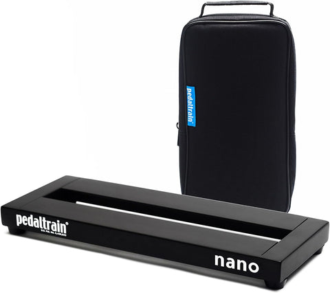 Pedaltrain Nano 14-inch x 5.5-inch Pedalboard with Soft Case