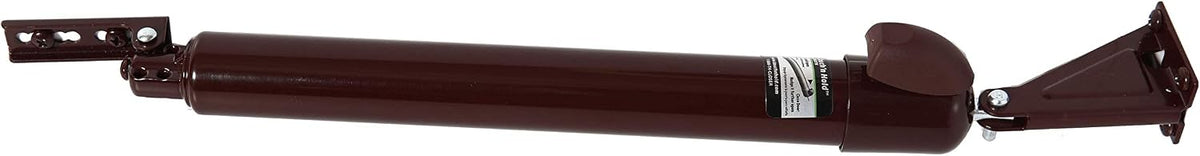 Touch 'n Hold Smooth Door Closer - Single Kit (Cranberry) - Standard-Duty Door Closer with Touch-Button Hold Open Feature & Smooth Closing Motion – for (Medium & Lightweight) Storm, Screen Doors.