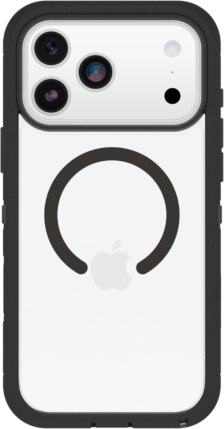 OtterBox iPhone 17 Pro Max Defender Series Pro XT Case - Dark Side Black