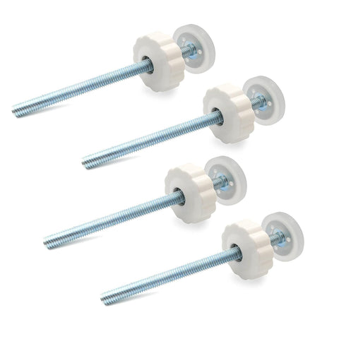 Vmaisi 8MM Pressure Gates Threaded Spindle Rods 4 Pack