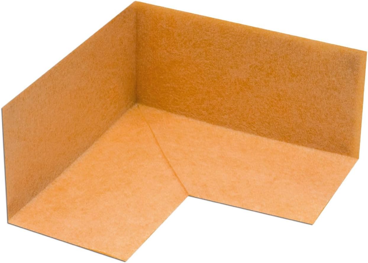 Schluter Kerdi-Kereck Preformed Waterproofing Inside Corner, 10-Pack