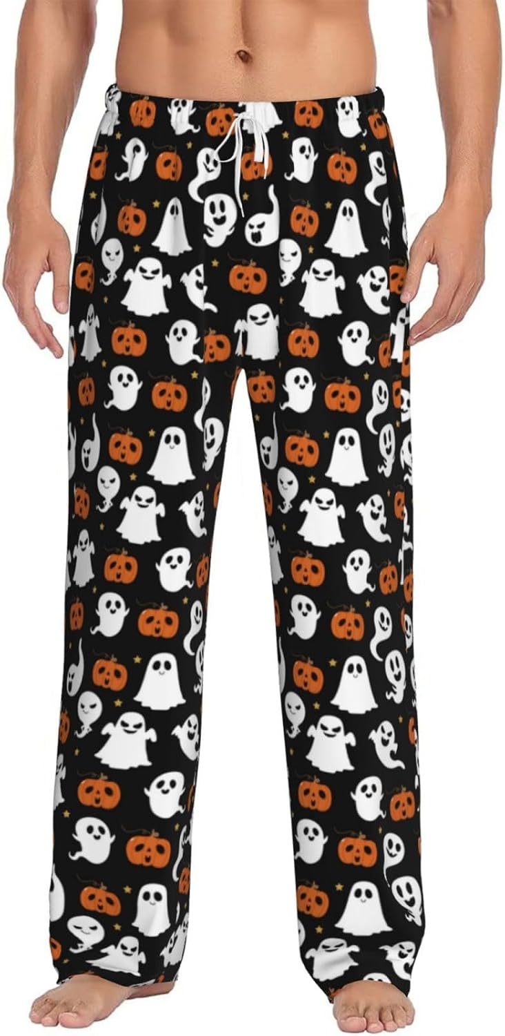 Halloween Pajama Pants Funny PJ Pant for Men Women Matching Couples Unisex