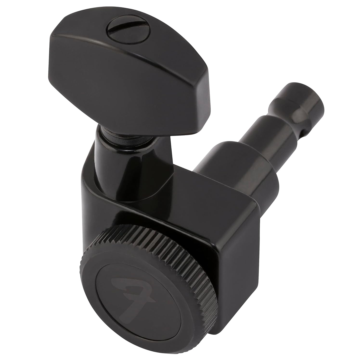 Fender Deluxe Locking Staggered Guitar Tuners, Guitar Accessories, Black