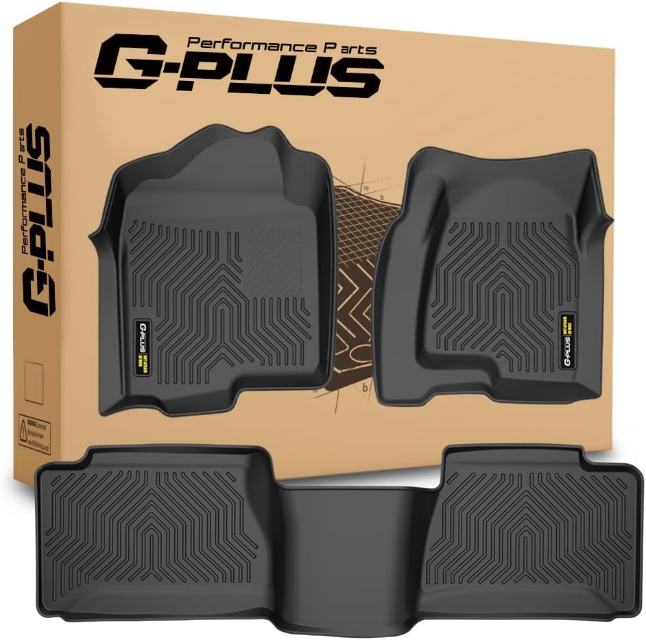 TPE Floor Mats Fit Chevy Silverado GMC Sierra 1500 1999-2006 Extended Cab