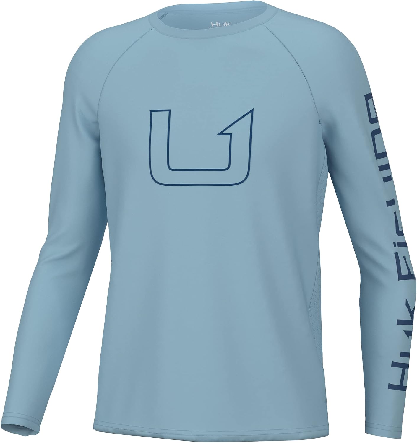 HUK Boys Pursuit Solid Long Sleeve Shirt, Fishing Shirt for Kids