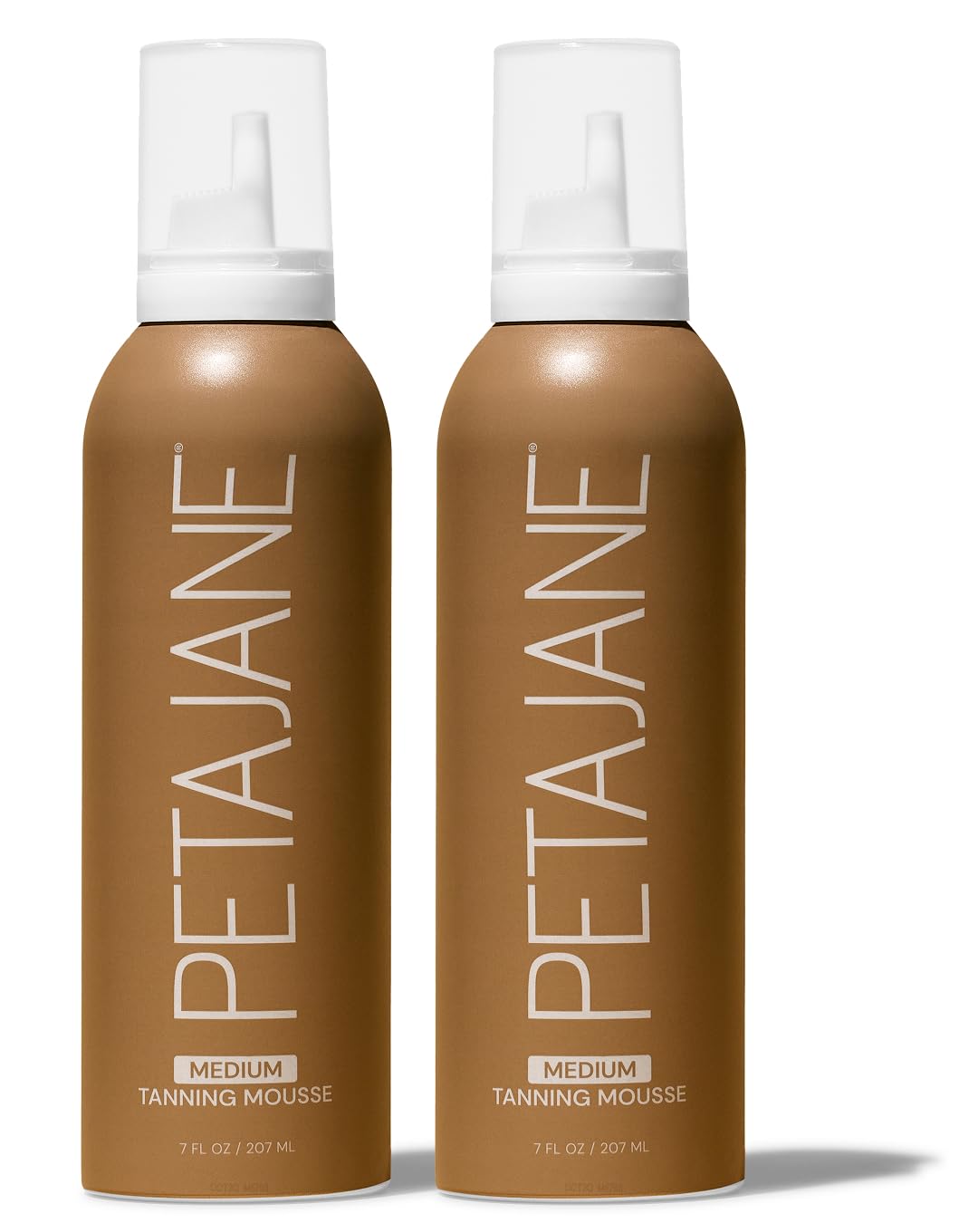 Medium Tanning Mousse, Fast-Absorbing Self Tanner Foam - 7 Fl Oz, 2 Pack
