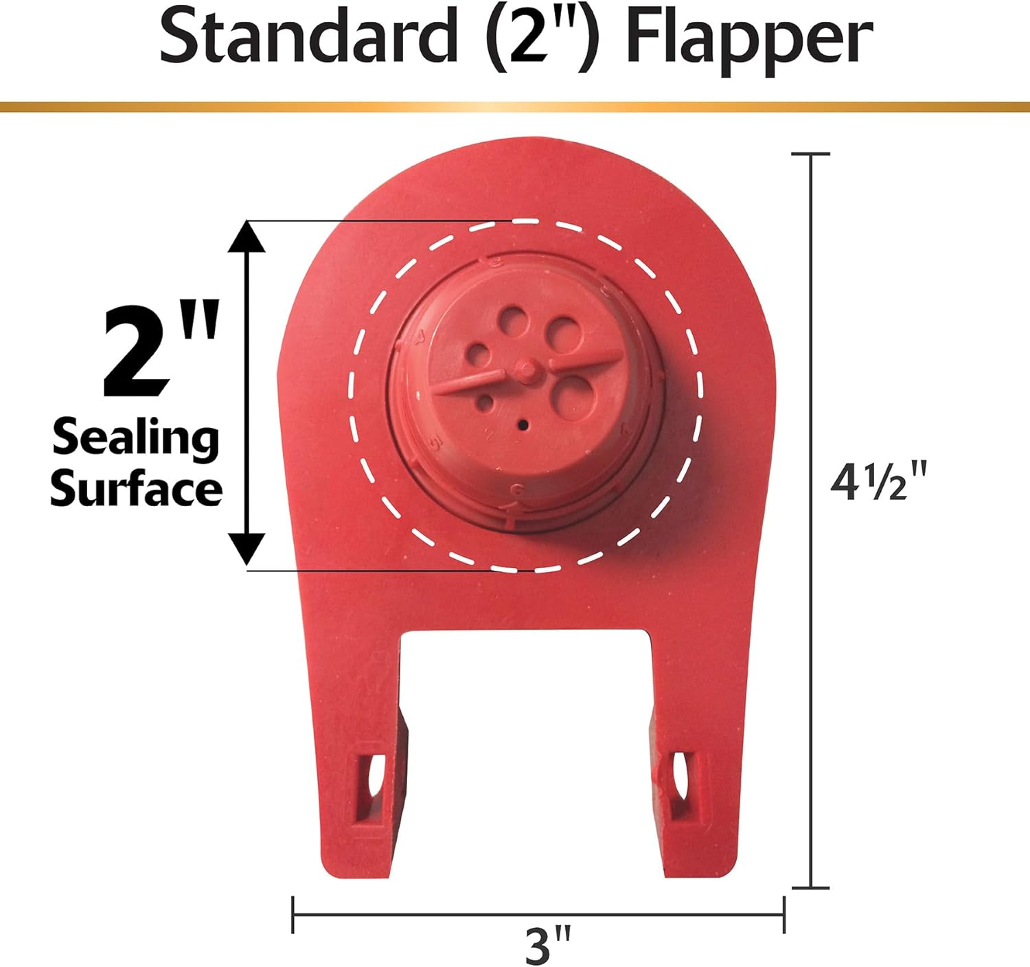 Korky Standard 2-Inch Ultra High Performance Universal Toilet Flapper