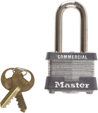 Master Lock - (6) Keyed Alike Locks w/ 12 Keys, 3NKALF-6 w/BumpStop Technologiy