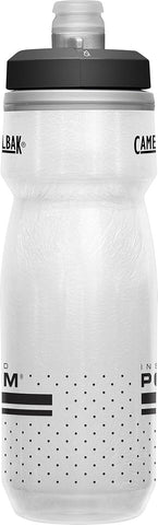 CamelBak Podium Chill Water Bottle 21oz, White/Black