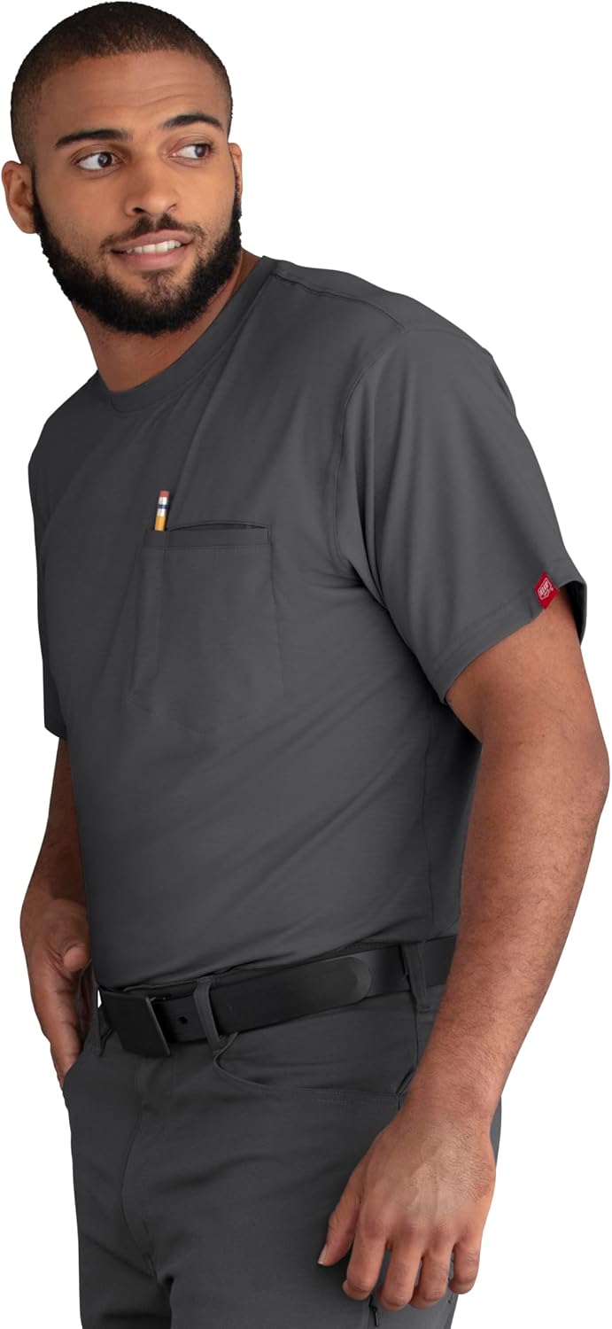 Red Kap Men's Cooling Short Sleeve Pocket Tee
