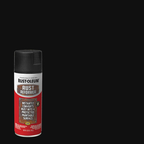 Rust-Oleum Stops Rust Reformer Black Spray Paint for Painted and Bare Metal