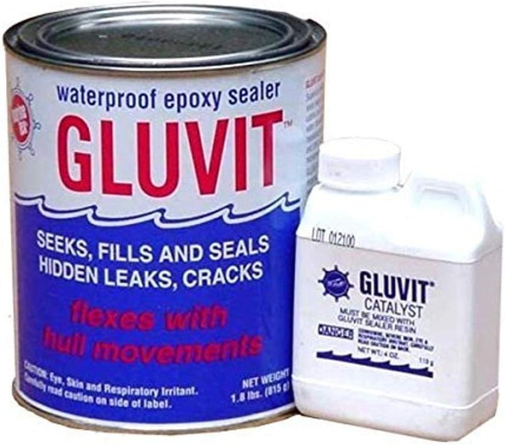 Travaco RM330K Marine-Tex Gluvit Waterproof Epoxy Sealer - 2 lbs.