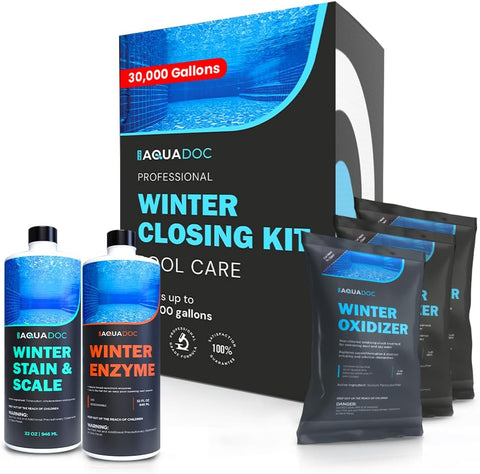 AquaDoc Pool Winterizing Kit for Closing Pools - for Up to 30,000 Gallons