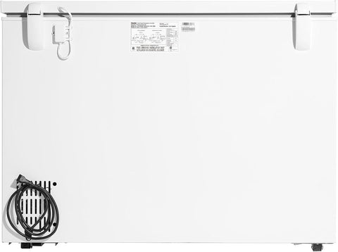 Danby DCF100A6WM 10.0 cu. ft. Square Model Chest Freezer DOE Front mounted mechanical thermostat: Easy to use, adjustable variable temperature range