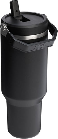 STANLEY IceFlow 2.0 Flip Straw Tumbler, 40 oz, Black 2.0