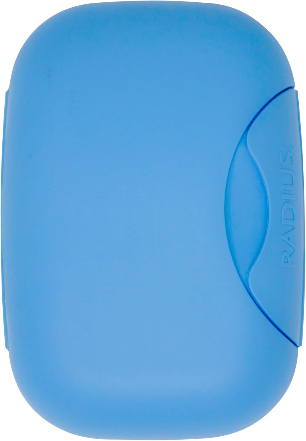RADIUS Soap Travel Case, BPA-Free Recycled Plastic, Leakproof, Portable for Bathroom, Gym, Home, Camping - Light Blue