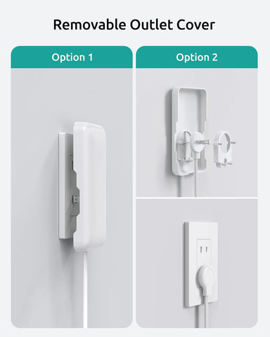 3FT Short Extension Cord Two Prong, 2 Prong to 3 Prong Outlet Adapter