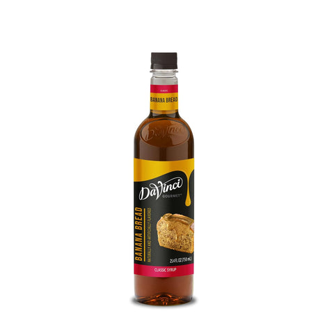DaVinci Gourmet Banana Bread Syrup, 25.4 Fluid Ounces (Pack of 4)