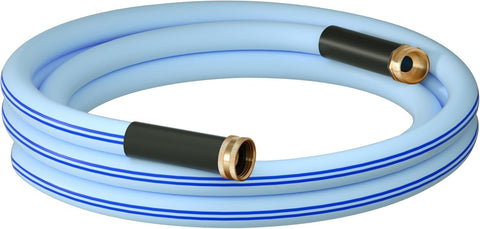Atlantic Short Garden Hose 8 ft Blue 5/8" Heavy Duty Water Hose Extension