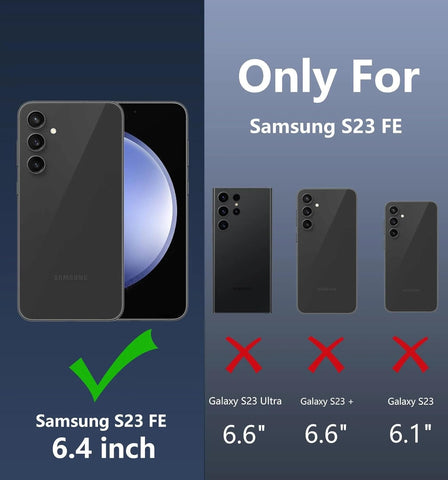 OtterBox Galaxy S23 FE (Only) - Defender Series Case - Morning Sky (Pink) - Rugged & Durable - with Port Protection - Holster Clip Included - Non-Retail Packaging