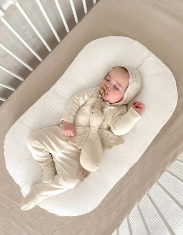 Baby Lounger Cover 2 Pack, Muslin Cotton Infant Lounger Cover, Covers Only