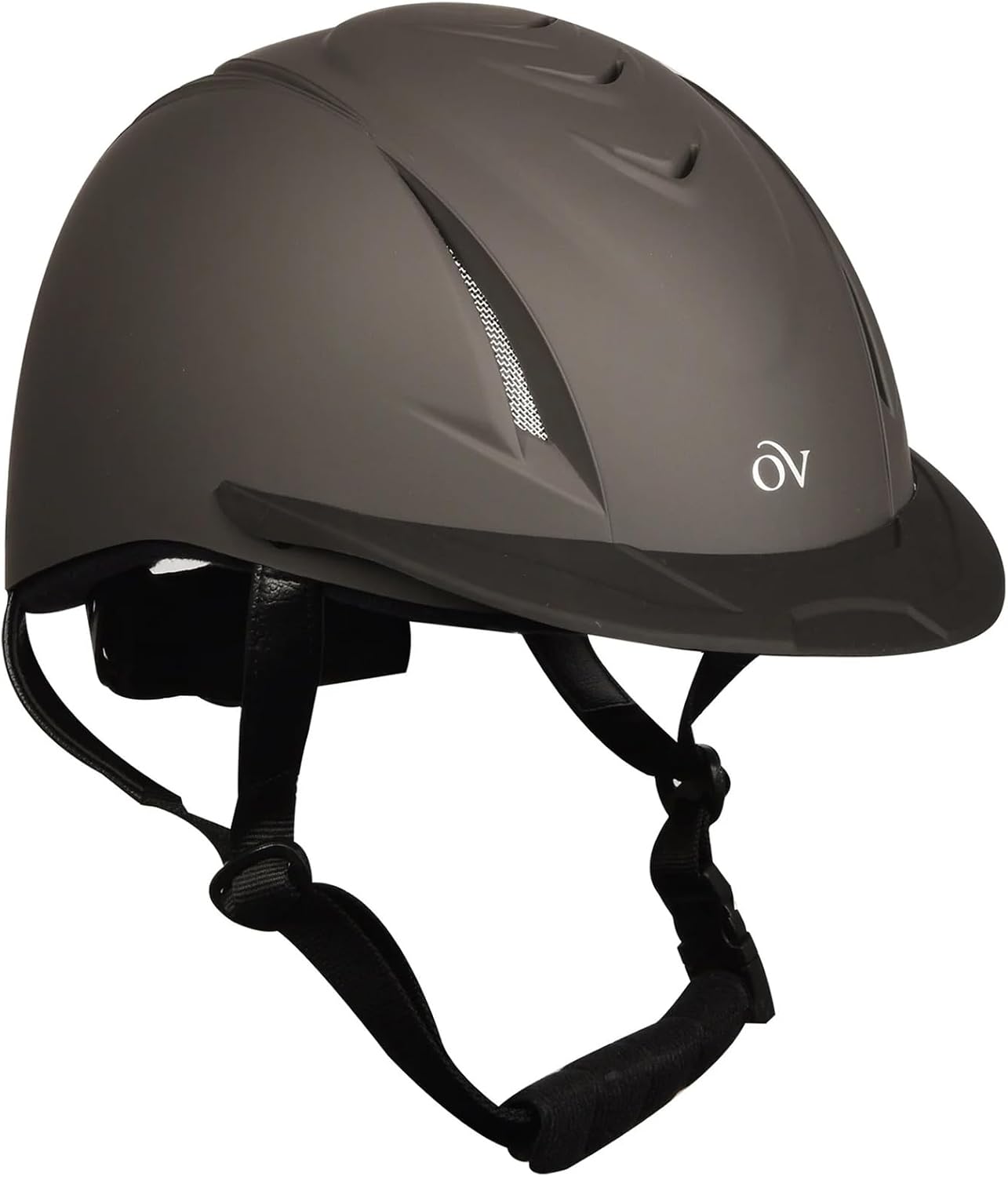 OVATION Adult Deluxe Schooler Riding Helmet - Lightweight Breathable Adjustable Equestrian Safety Helmet w/Removable Liner