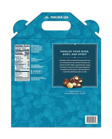 Mauna Loa Milk Chocolate Covered Macadamias - 4.3 oz (Pack of 10 Boxes)