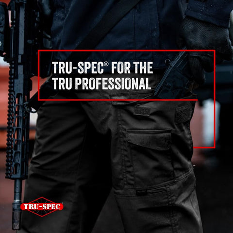 Tru-Spec 24-7 Original Cargo Work Pants for Men, Water Resistant, Ripstop