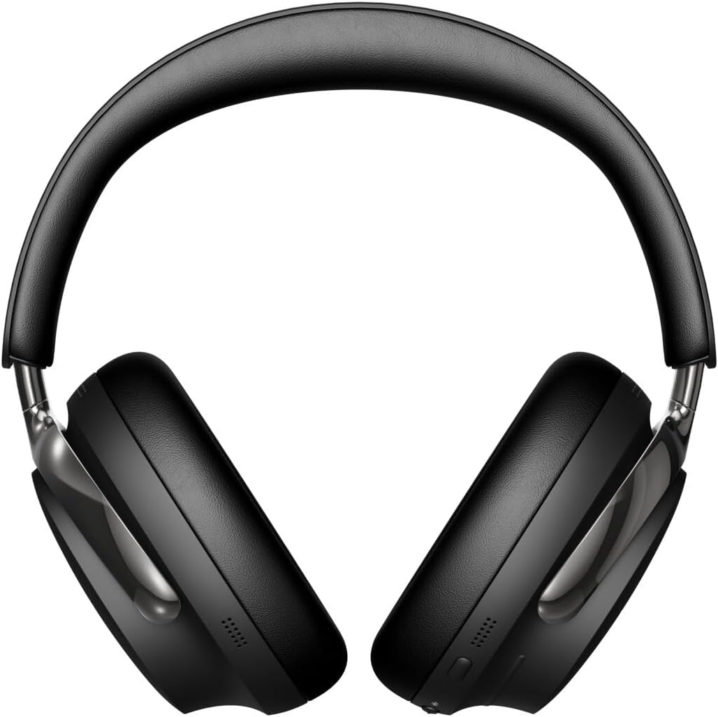 Bose QuietComfort Ultra Bluetooth Headphones (2nd Gen), Wireless Headphones with Spatial Audio, Over Ear Noise Cancelling with Mic, Up to 30 Hours of Play time, Black