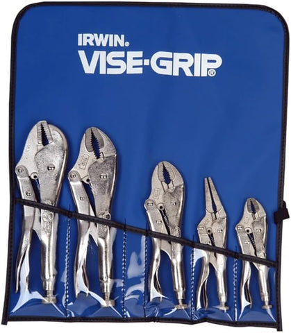 IRWIN VISE-GRIP Original Locking Pliers Set, 5 Piece Set, 68