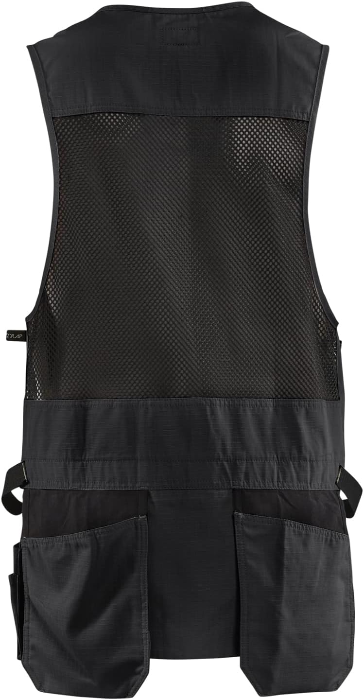 Blaklader Men's Ripstop Kangaroo Mesh Work Vest with Utility Pockets