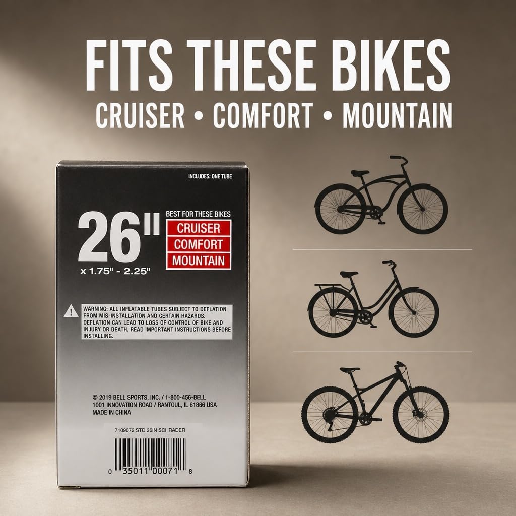 Bell Standard Bicycle Inner Tubes