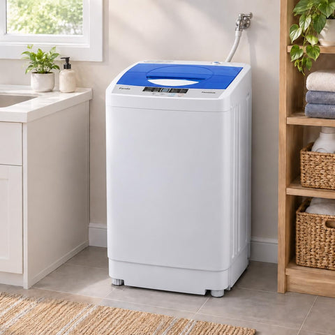 Panda 1.34 Cu.Ft. Portable Washing Machine, Fully Automatic Portable Washer