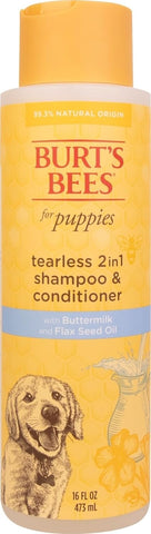 Burts Bees Tearless Puppy Shampoo & Conditioner with Buttermilk, 16 Fl Oz