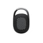 JBL Clip 4 - Portable Mini Bluetooth Speaker, big audio and punchy bass, integrated carabiner, IP67 waterproof and dustproof, 10 hours of playtime, speaker for home, outdoor and travel (Black)