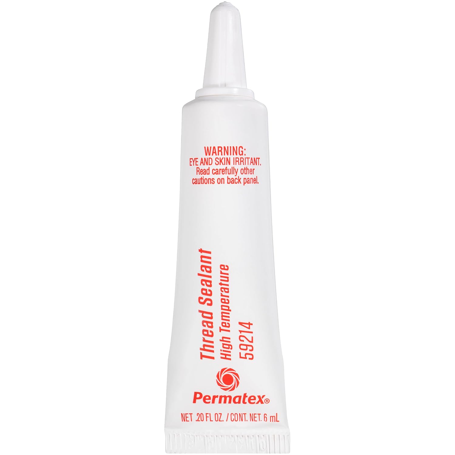 Permatex 59214 High Temperature Thread Sealant, 6 ml Tube