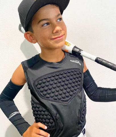 COOLOMG Youth Chest Protector Baseball Softball Football Lacrosse