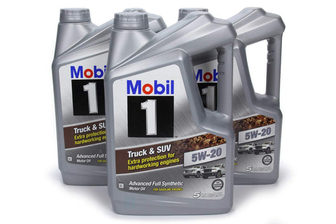 Mobil 1 Truck & SUV Full Synthetic Motor Oil 5W-20, 5 Quart