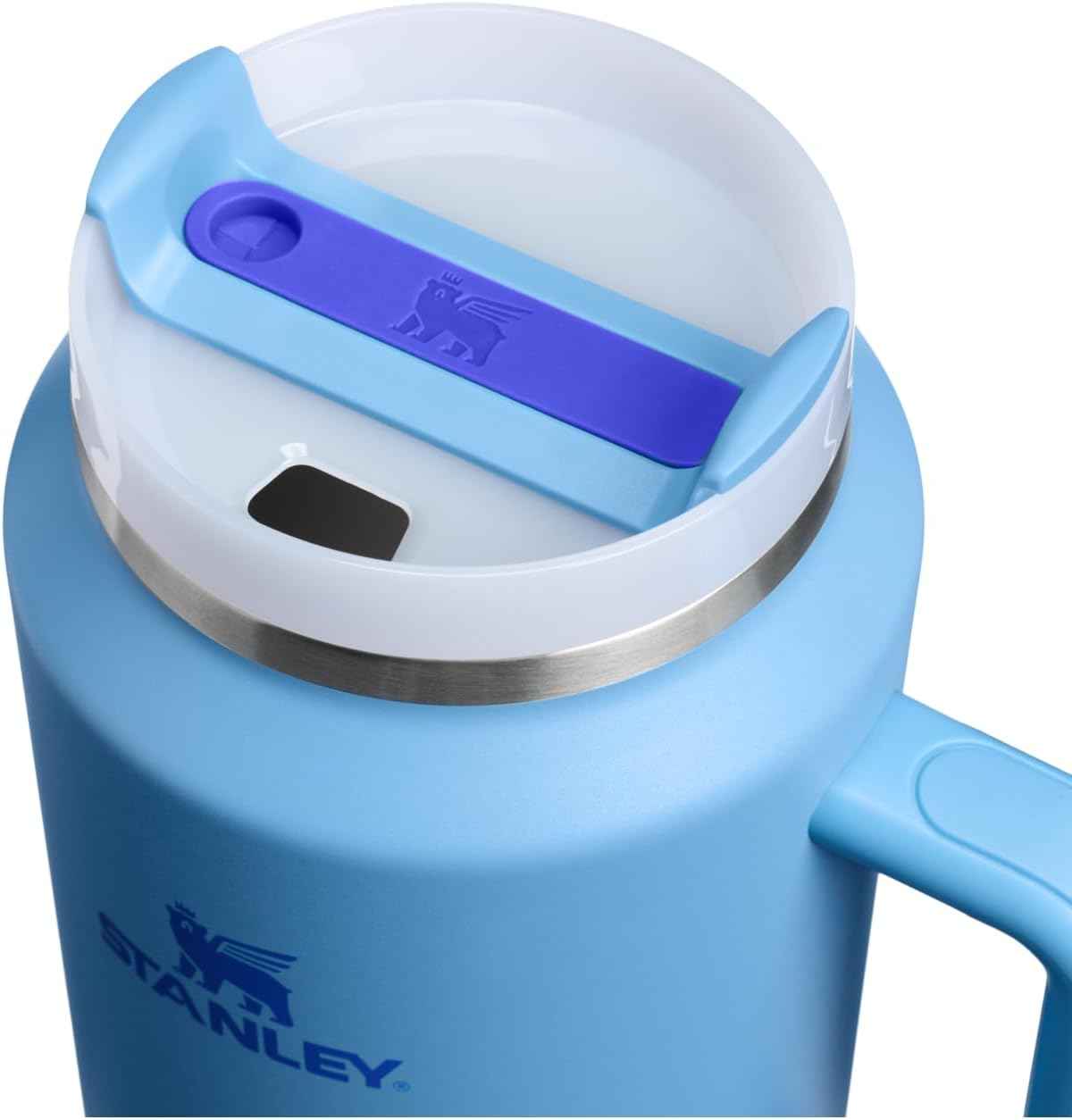 STANLEY Quencher H2.0 Flow State Tumbler, 64 oz, Blue Sky