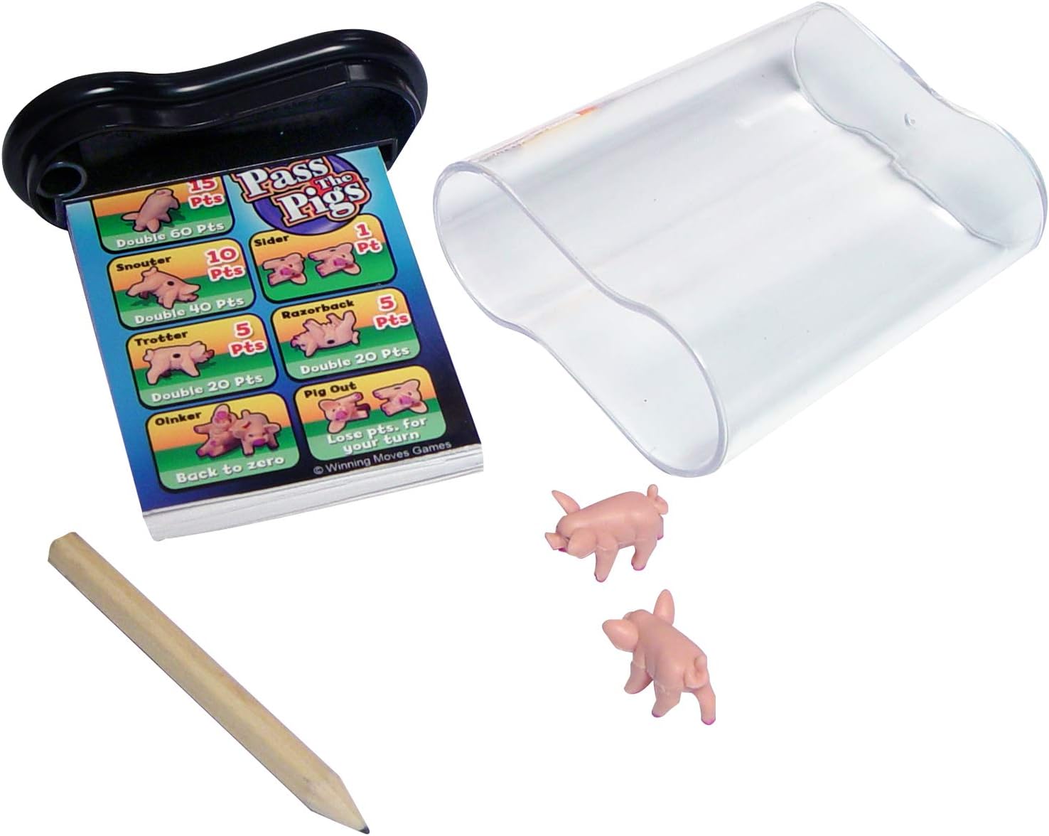 Pass the Pigs, Hilarious Pig Dice Game by Winning Moves Games USA