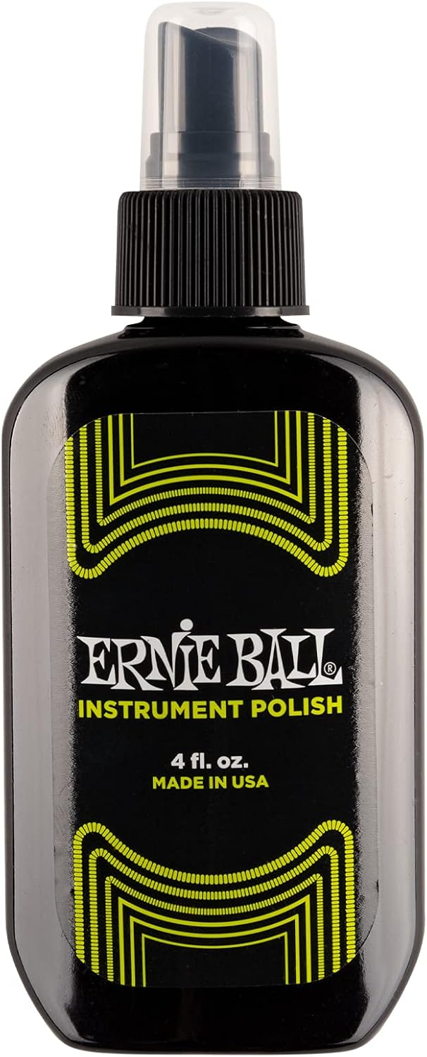 Ernie Ball Guitar Polish, Fretboard Conditioner, and String Cleaner with Polish Cloth