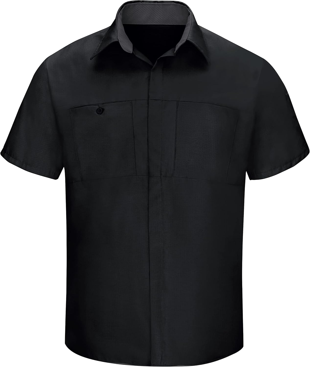 Red Kap Mens Short Sleeve Performance Plus Shop Shirt with Oilblok TechnologyShirt