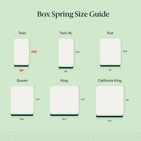 Zinus 9 Inch WonderBox(TM) Smart Box Spring, Grey, Twin