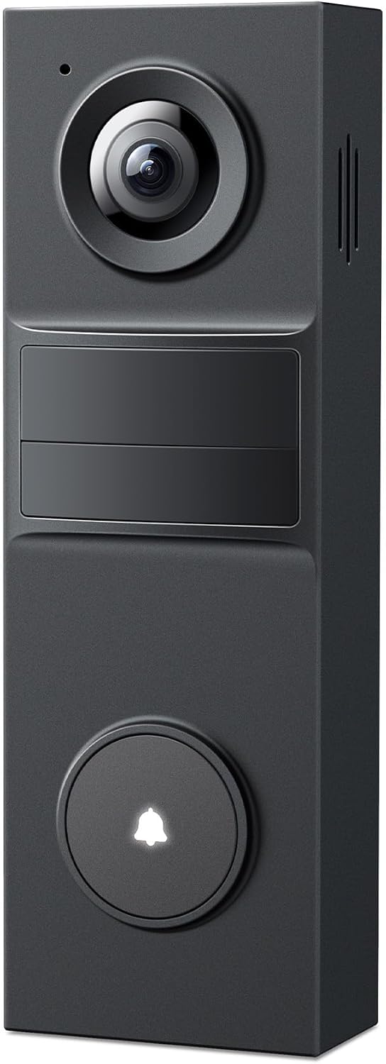 Tapo 2K Wireless Smart Video Doorbell, D205, 160° Ultra-Wide View