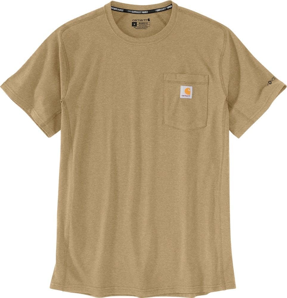 Carhartt Men's Force Relaxed Fit Midweight Short-Sleeve Pocket T-Shirt