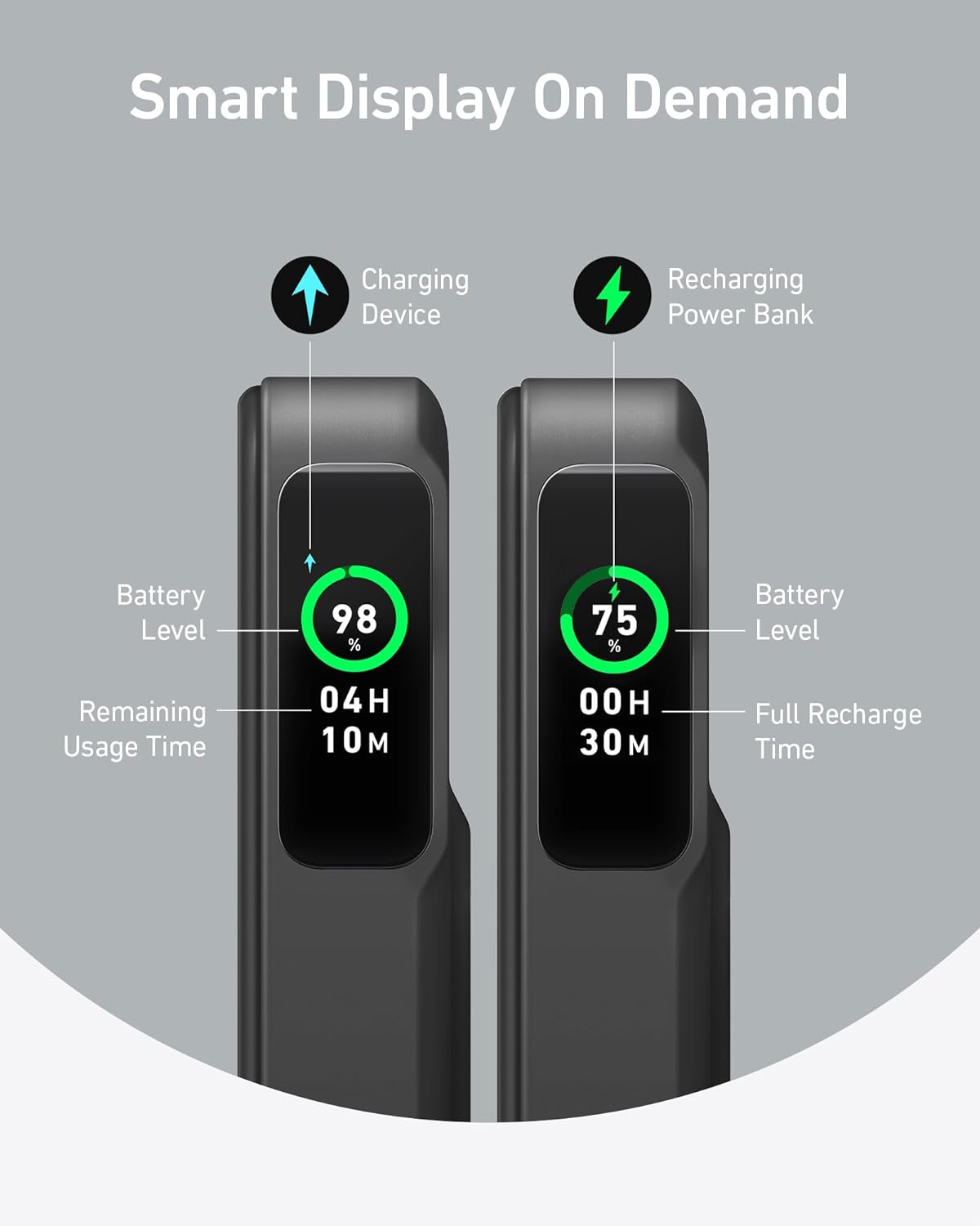 Anker MagGo Power Bank, 10,000mAh Qi2-Certified 15W Max Portable Charger