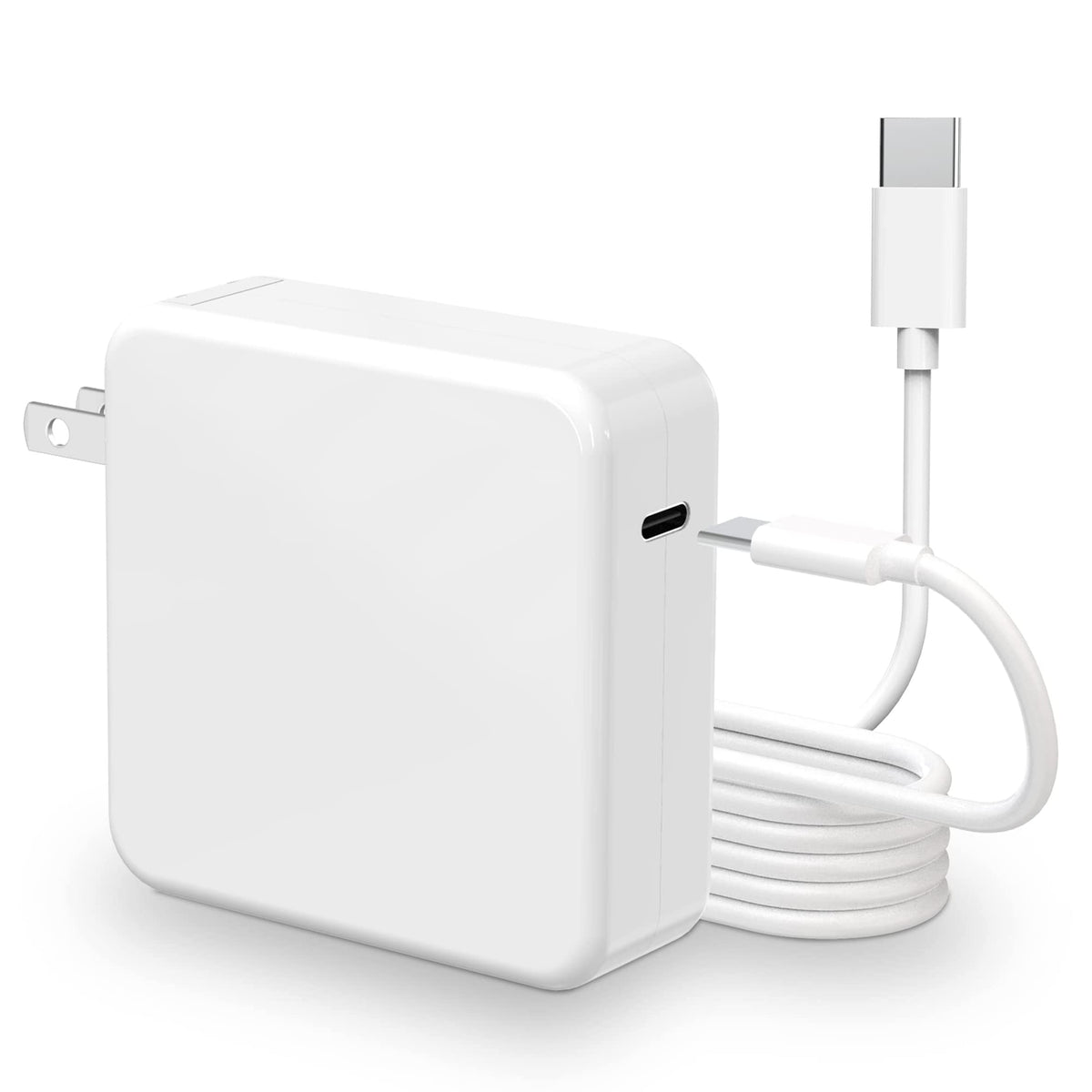Mac Book Pro Charger - 100W USB C Charger Compatible with Type C MacBook Pro 16, 15, 14, 13 Inch, MacBook Air 15 inch 2024/2023, iPad Pro and All USB C Device, USB C to C Power Adapter