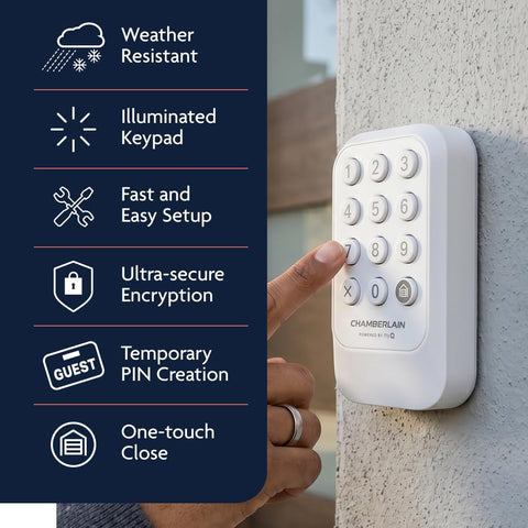Chamberlain Genuine Universal myQ Wireless Garage Door Keypad